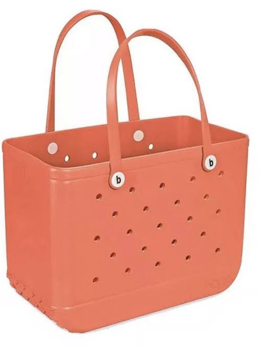 Bogg The Original coral-orange bag